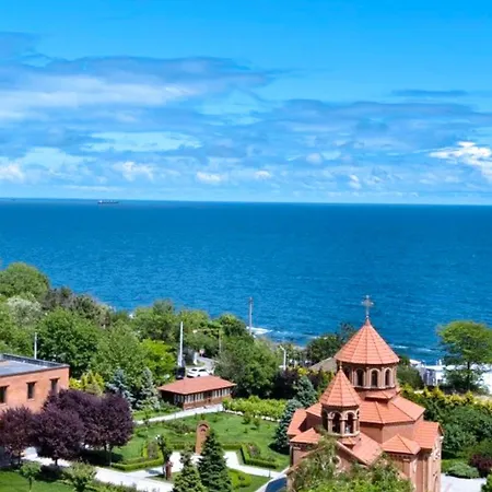 аркадийский дворец терраса прямой вид на море